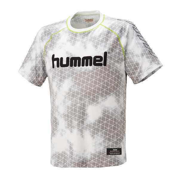 ヒュンメル バスケットボール昇華半袖Tシャツ M ホワイト #HAPB4016-10 HUMMEL 新品 未使用_画像1
