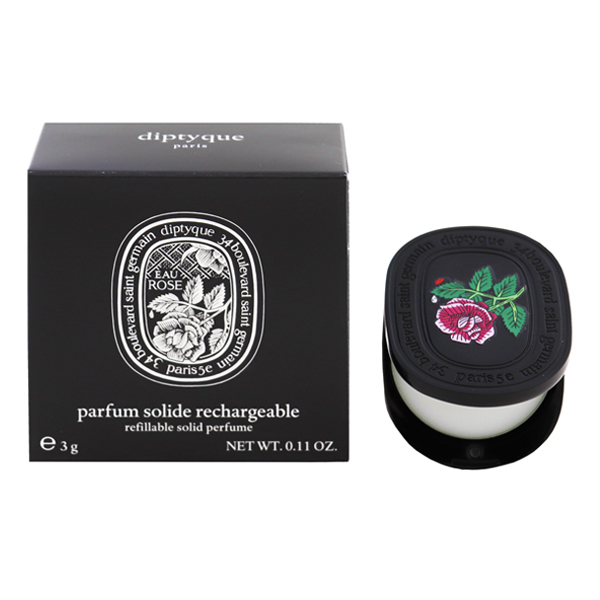 ディプティック リフィラブル ソリッド パフューム オーローズ 3g 香水 フレグランス EAU ROSE REFILLABLE SOLID PERFUME DIPTYQUE 未使用_画像1