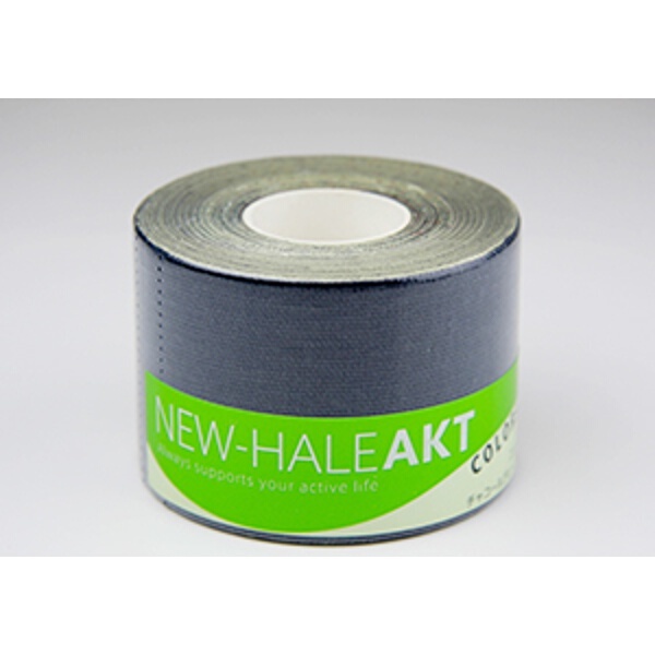 ニューハレAKTカラーズ キネシオロジーテープ チャコールグレー 5cm×5m #731549 NEW-HALE 新品 未使用_画像1