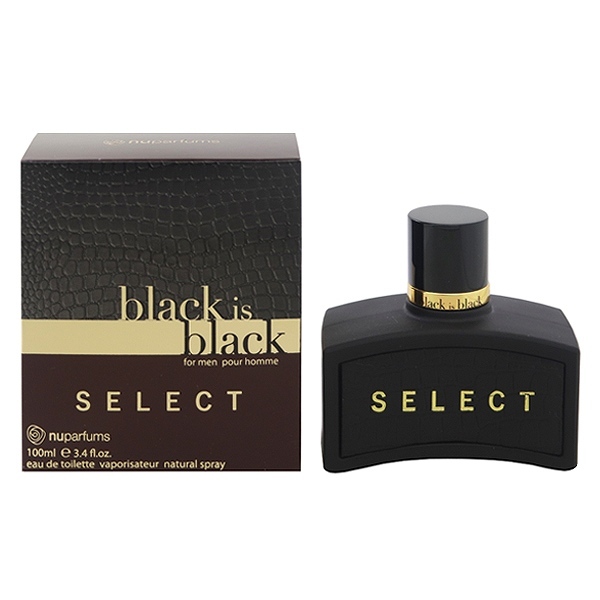 ニュ パルファム ブラック イズ ブラック セレクト フォーメン EDT・SP 100ml 香水 フレグランス BLACK IS BLACK SELECT FOR MEN 未使用_画像1
