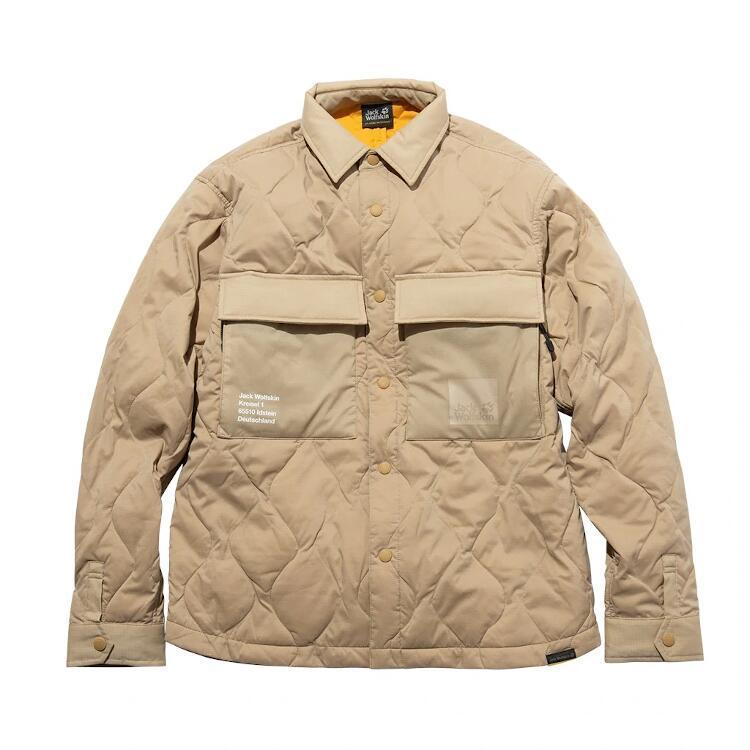 ジャックウルフスキン JP インタミディエイト UT ジャケット(メンズ) S サンドデューン #5025531-5605 JP INTERMEDIATE UT JKT 新品 未使用