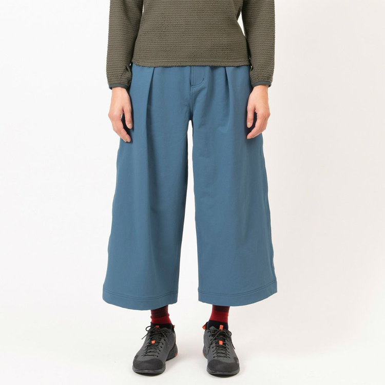  Millet [wi men's ] mountain stretch wide pants INDIAN M( Japan size L) MIV02048-8612 MOUNTAIN STRETCH WIDE PANT W MILLET