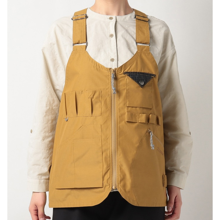  Marmot wi мужской кемпинг лучший ( 4 угол .. сотрудничество ) Lkigala коричневый #TOWTJK13YY-KGC Ws Camp Vest MARMOT новый товар не использовался 