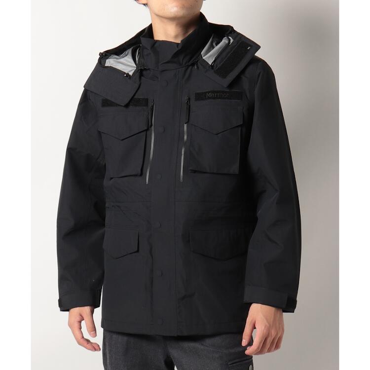 マーモット ロンジェビティ ジャケット(メンズ) M ブラック #TOUSJK04-BK AGING JACKET MARMOT 新品 未使用