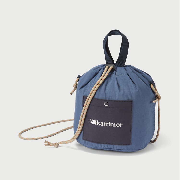  Karrimor P.E bag Vintage blue H21×W18×D15cm(3.5L) #501135-4660 P.E bag KARRIMOR new goods unused 