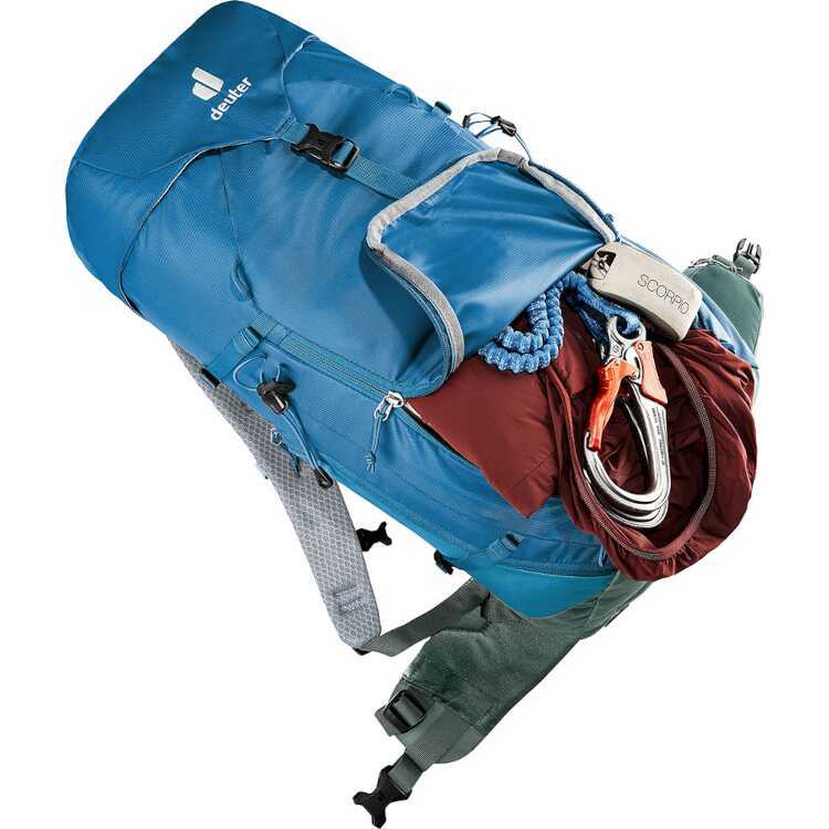 ドイター トレイル 30 バックパック ウェーブ×アイビー H63×W29×D20cm(30L) #D3440723-3253 DEUTER 新品 未使用_画像9