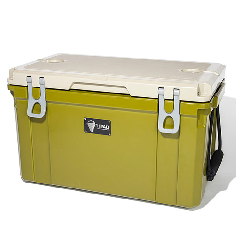 Орегонский турист Hyad Cooler Box 47R Leaf (внешний размер) Ширина 66,5 x Высота 40,4 x Глубина 38,3 см, (внутреннее измерение) Ширина 55 x Высота 31 x Глубина 27 см #HDC-006