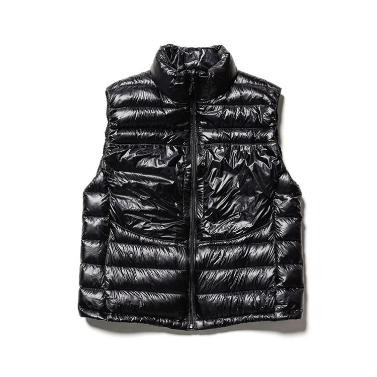 ナンガ エアリアルダウンベストパッカブル(ユニセックス) L ブラック #N1ADBKG4-BLK AERIAL DOWN VEST PACKABLE NANGA 新品 未使用_画像1