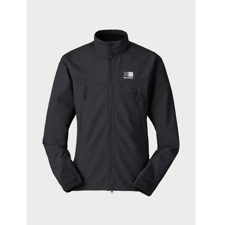 カリマー アクティブブレスジップアップ(メンズ) L ブラック #101505-9000 active breath zip-up KARRIMOR 新品 未使用_画像1