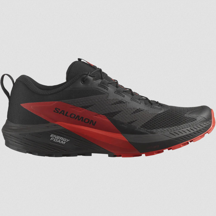 サロモン センスライド 5 27.5cm ブラック×Fレッド #L47214300 SENSE RIDE 5 BLACK/FIERY RED/BLACK SALOMON 新品 未使用