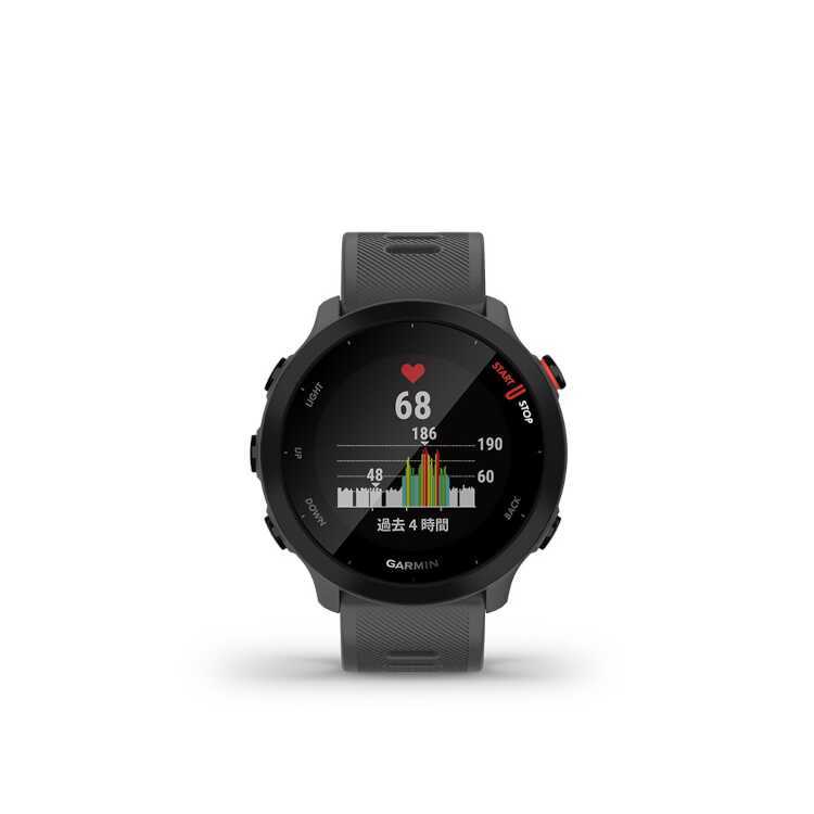 フォアアスリート55 日本語正規版 グレー #010-02562-43 ForeAthlete 55 Grey GARMIN 新品 未使用_画像4