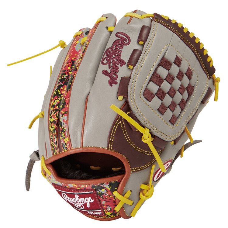 新品 Rawlings 軟式 HOH Wizard #01 外野手用 左ブラック グローブ 新品 Rawlings 軟式 HOH Wizard #01 外野手用 左ブラック グローブ