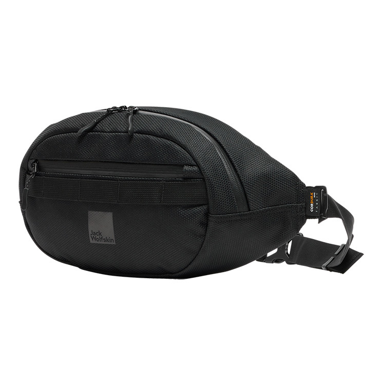 ジャックウルフスキン JP UR CNNCT コミューター ウエストバッグ ブラック 17×42×10cm(7L) #2011391-6000 JP UR CNNCT COMMUTER WB_画像1