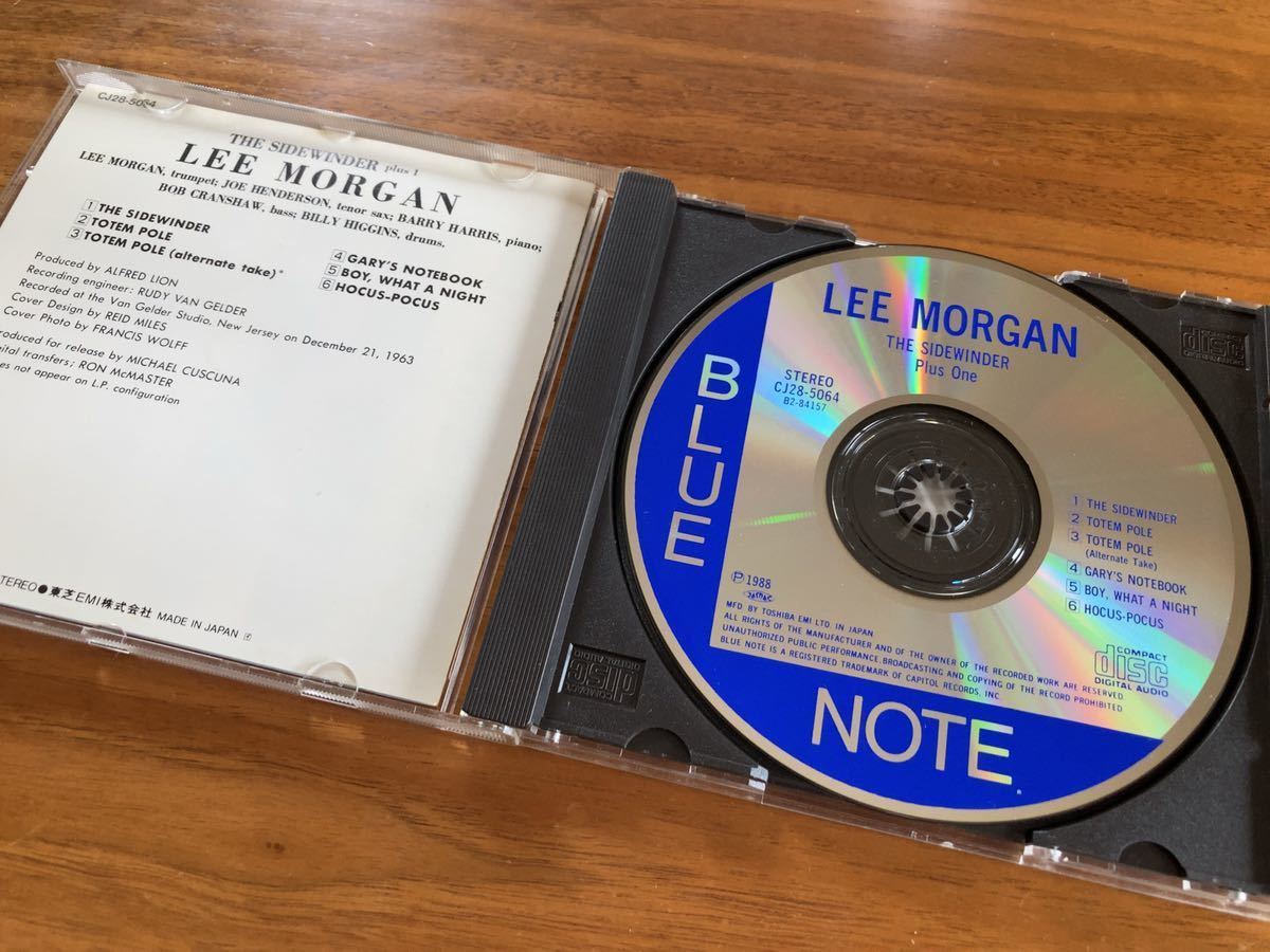 ■■ LEE MORGAN THE SIDEWINDER plus 1 東芝EMI CJ28-5064 1A1 TO■■_画像3