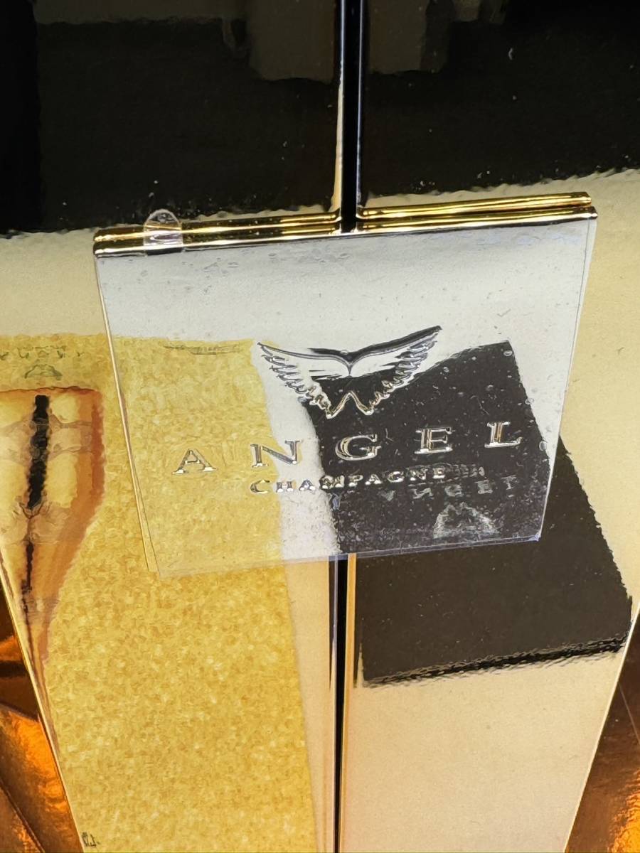 【OP12016HR】未開栓 ANGEL エンジェル ヴィンテージ 2007年 金 ゴールド ケース付 シャンパン 750ml 12.5% シャンパーニュ 箱中本体未開封_画像4