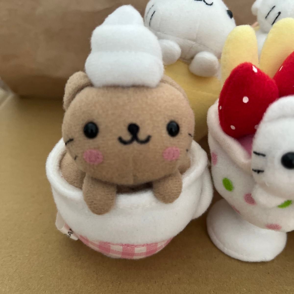 にゃんにゃんにゃんこ にゃんこカフェ ぬいぐるみ 5点セット にゃんにゃんにゃんこ にゃんこカフェ ぬいぐるみ 5点セット