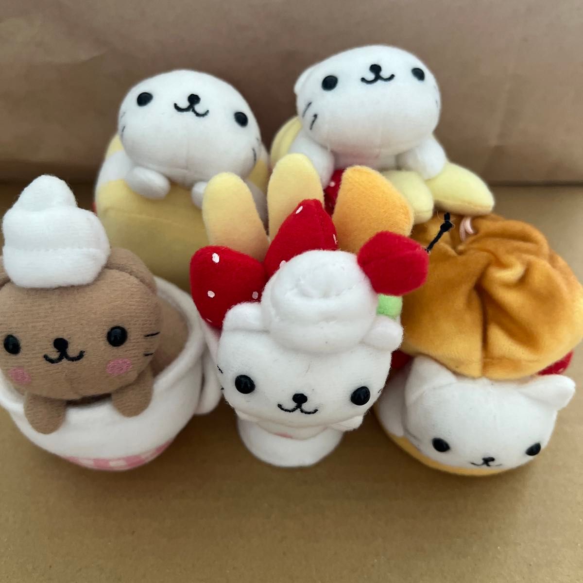 にゃんにゃんにゃんこ にゃんこカフェ ぬいぐるみ 5点セット にゃんにゃんにゃんこ にゃんこカフェ ぬいぐるみ 5点セット