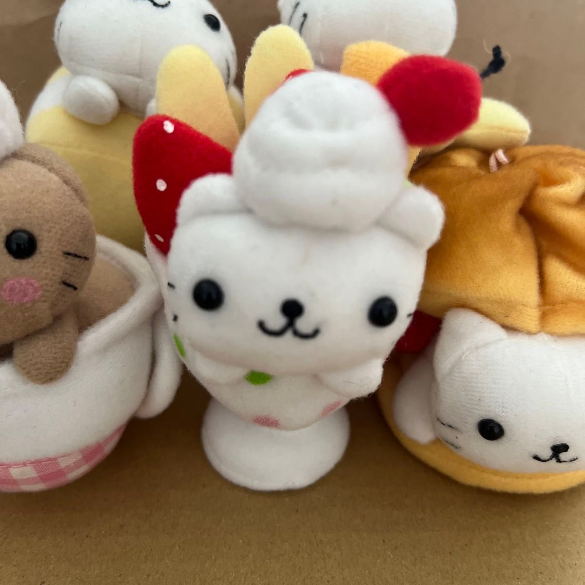 にゃんにゃんにゃんこ にゃんこカフェ ぬいぐるみ 5点セット にゃんにゃんにゃんこ にゃんこカフェ ぬいぐるみ 5点セット