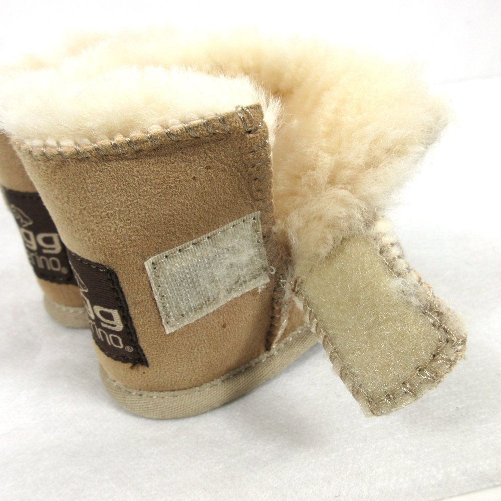 ≡★UGG Purely Merino (アグ) ベビーブーツ ベビー♪キッズ♪ベージュ♪シープスキン♪室内履き♪ムートンブーツ♪あったか_画像6