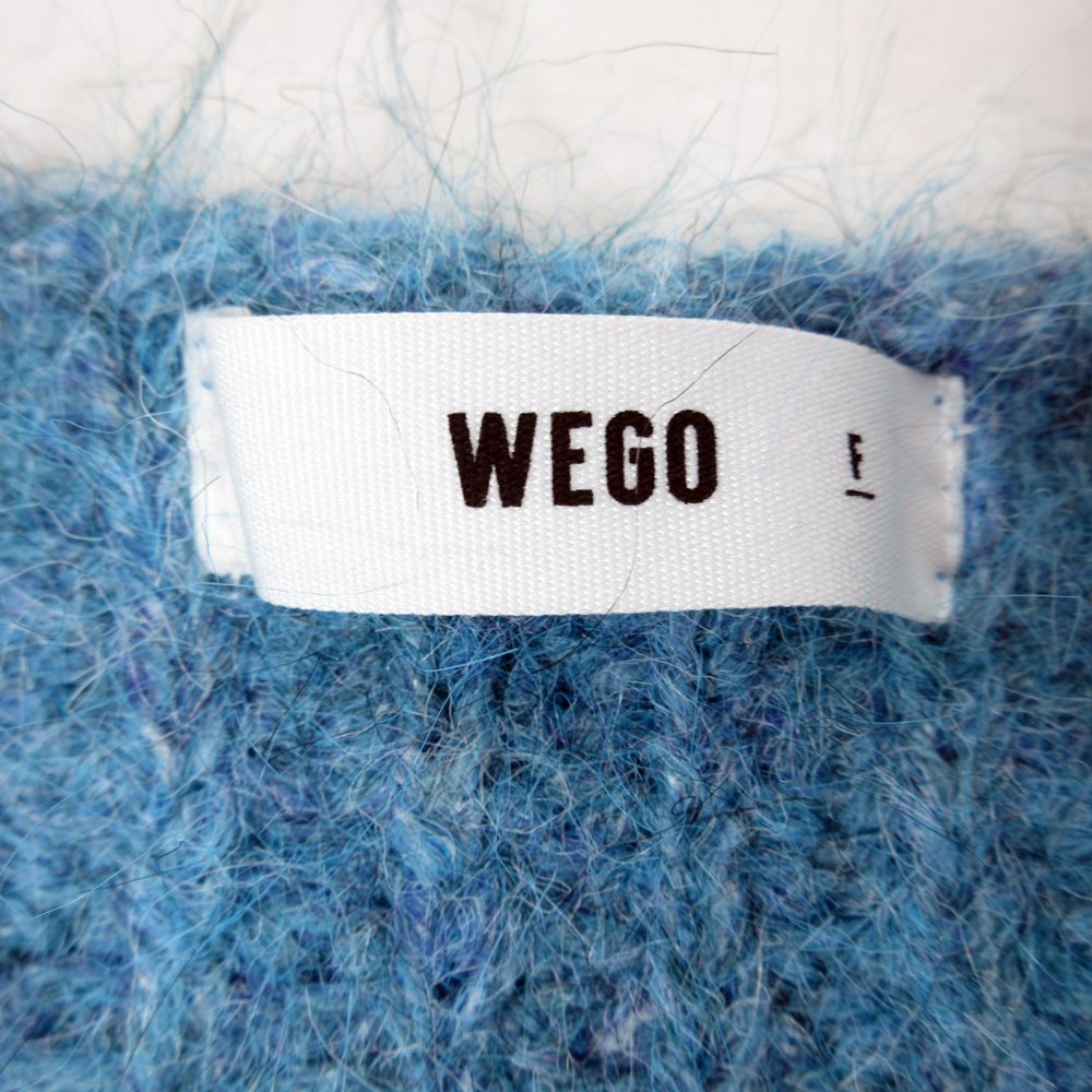 ▲★WEGO(ウィゴー)☆アンサンブルニット☆キャミ☆ブルー☆F_画像8