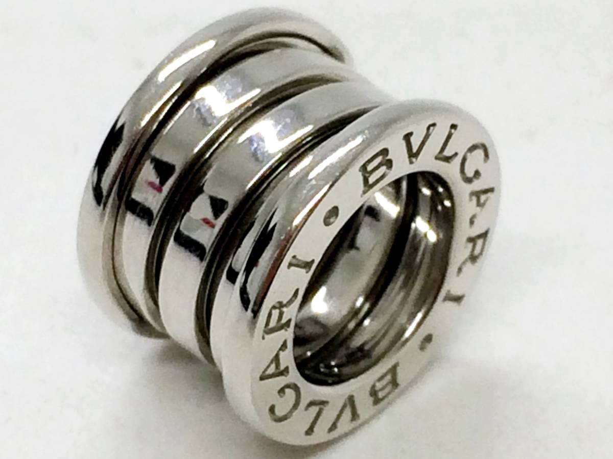 ◆◆【ブルガリ】BVLGARI 750 K18WG Bzero1 ビーゼロワントップ ブランド 箱付 ネックレス トップ oi ◆◆_画像6