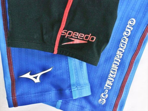 TE2-C91☆【嬉しすぎる綺麗セット♪】MIZUNOミズノ＆speedoスピード♪メンズ競泳水着2枚※一番安価な送料はゆうパケットなら210円_画像3