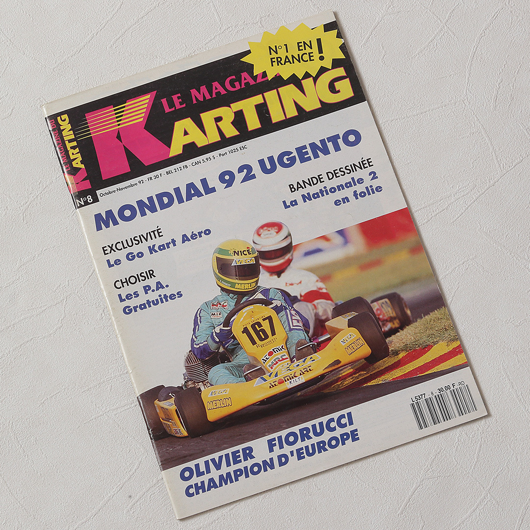RACING KART YEAR BOOK、フランスで購入したカート雑誌、ITAL SISTEMのカタログ　６点_画像6