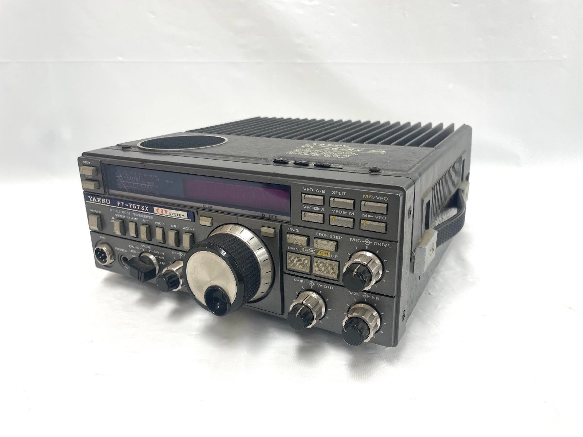 [中古品/ジャンク品] 八重洲無線 オールモードトランシーバー YAESU FT-757SX CATシステム ALL MODE TRANSCEIVER〈送料別〉AD0086_画像1