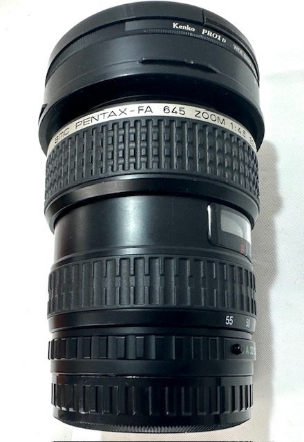 【中古品】(ジャンク品)ペンタックス　PENTAX　カメラレンズ　645 ZOOM 1:4.5 33-55mm【送料別】FD0862_画像2