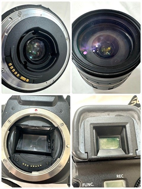 【中古品】(※動作未確認)(3点set)キャノン Canon 一眼フィルムカメラ/レンズ/フラッシュ EOS7/28-300mm 1:3.5-6.3/420EX【送料別】FD0885_画像4