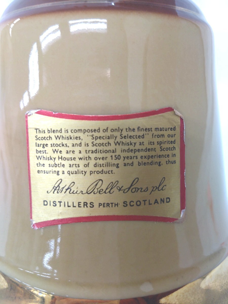 【漏れあり】（未開栓）ベル スコッチウイスキー BELL'S Blended Scotch Whisky 750ml(約 1326.1g) 40%【送料別途】 KA0875_画像6