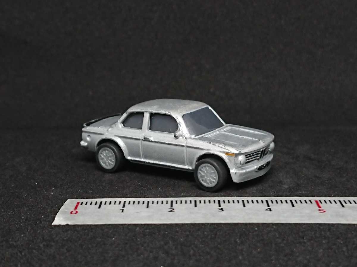 ④★BMW 2002 ターボ（1973年）シルバー【ボス BMW Premium Car Collection】非売 ダイキャスト ミニカー本体のみ キズ多いの画像3