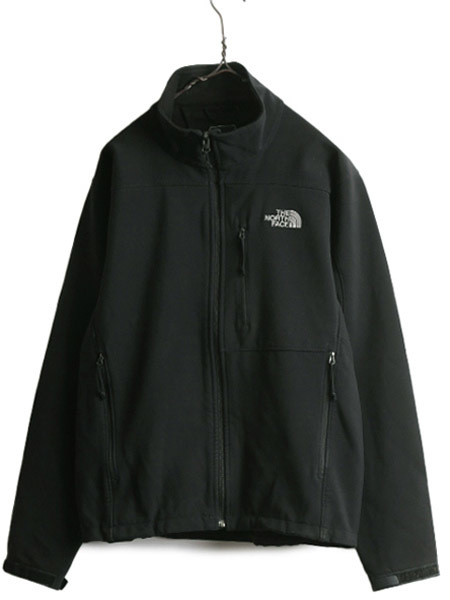 US企画 ノースフェイス APEX ソフトシェル ジャケット メンズ S The North Face エイペックス 裏 フリース アウトドア ブルゾン ストレッチ