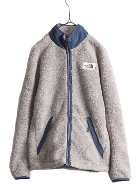 US企画 ノースフェイス キャンプシャー フルジップ メンズ S / 古着 The North Face アウトドア ボア パイル フリース ジャケット ブルゾン