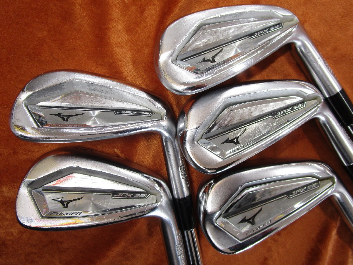 ■ ミズノ JPX 921 FORGED AMT TOUR WHITE S200 中古 アイアン 5本セット MIZUNO JPX921 フォージド ■_画像3