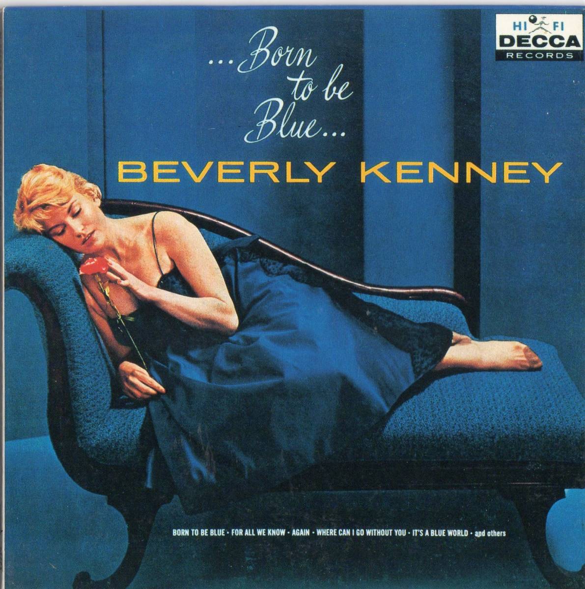 Beverly Kenney /Born To Be Blue[20bitK2 HQ CD Jazz vo-karuMVCZ-45 paper jacket ]1959 year CD.1994 year *beva Lee *ke knee 