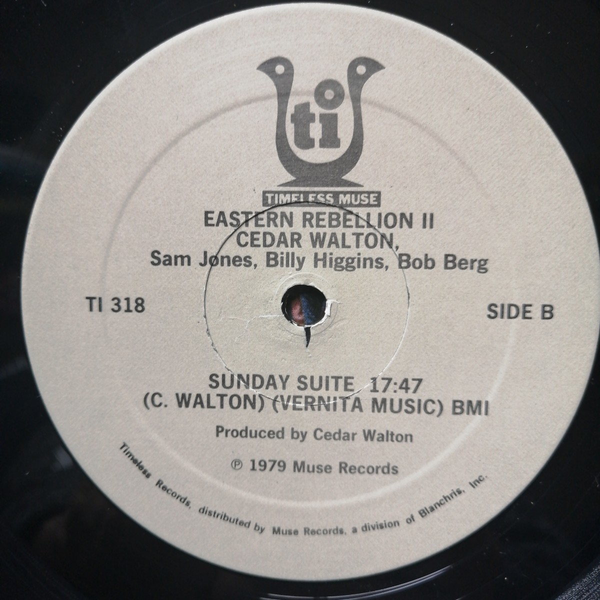 LPレコード　シダー・ウォルトン / イースタン・リベリオン2　 CEDAR　WALTON / EASTERN REBELLION Ⅱ 輸入盤美品　レアジャケット_画像6