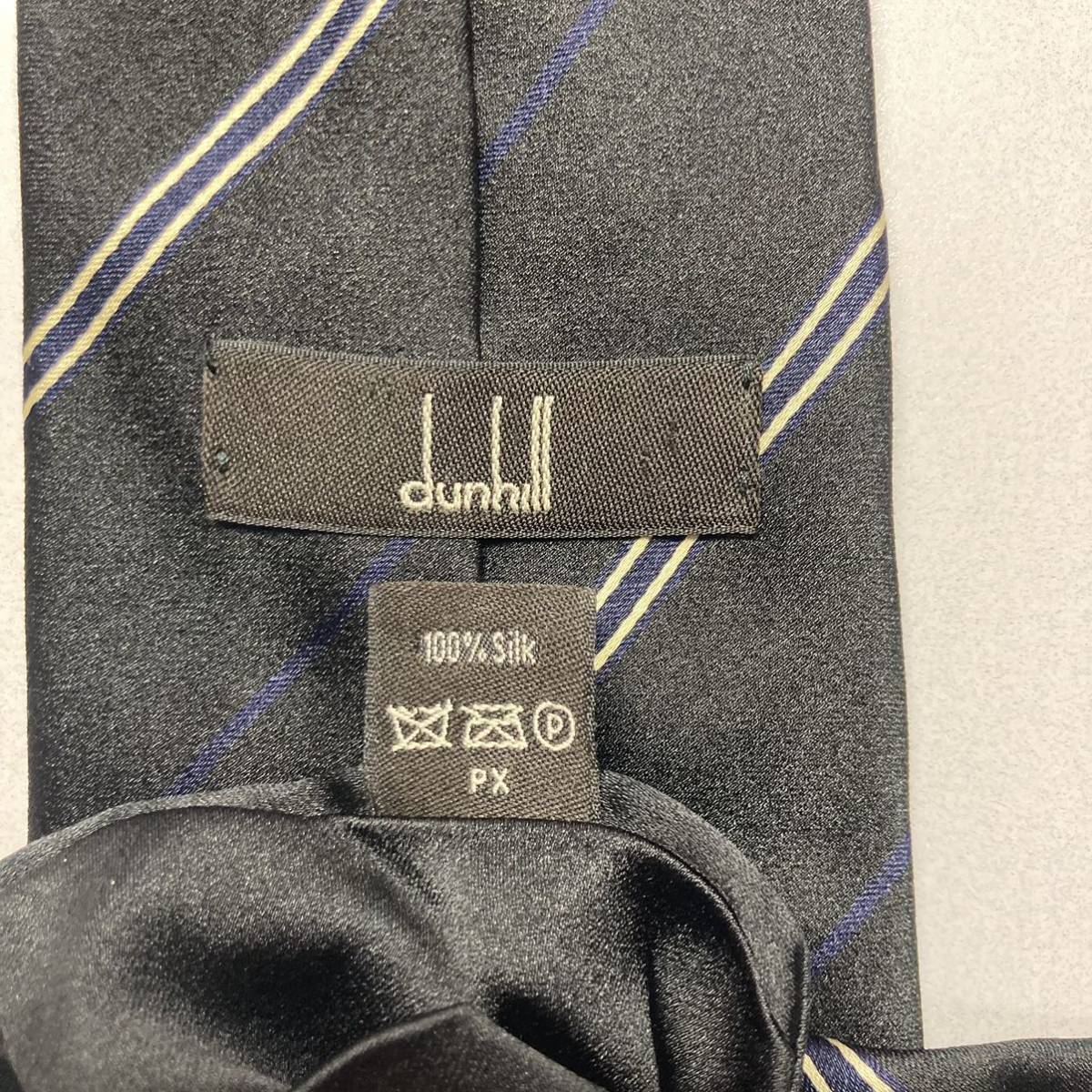 dunhill ダンヒル　ネクタイ　ストライプ　スーツ　人気　定番_画像6