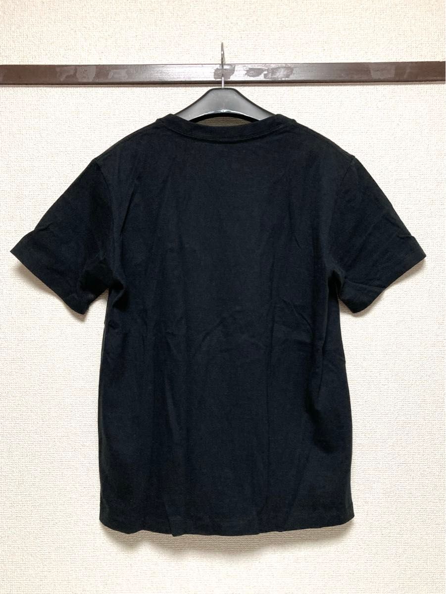 COTTON STAFF ポケット Tシャツ M ブラック BLACK 黒 コットンスタッフ ポケT クルーネック D