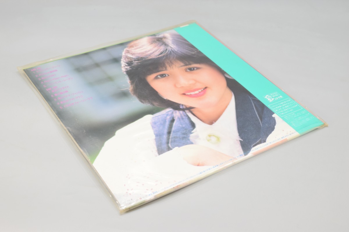  beautiful goods with belt LP record Wakabayashi ..KANAPPE 80\'S idol AF-7375 valuable record 12 -inch COLUMBIA Showa era music You Aku RK-235M/612