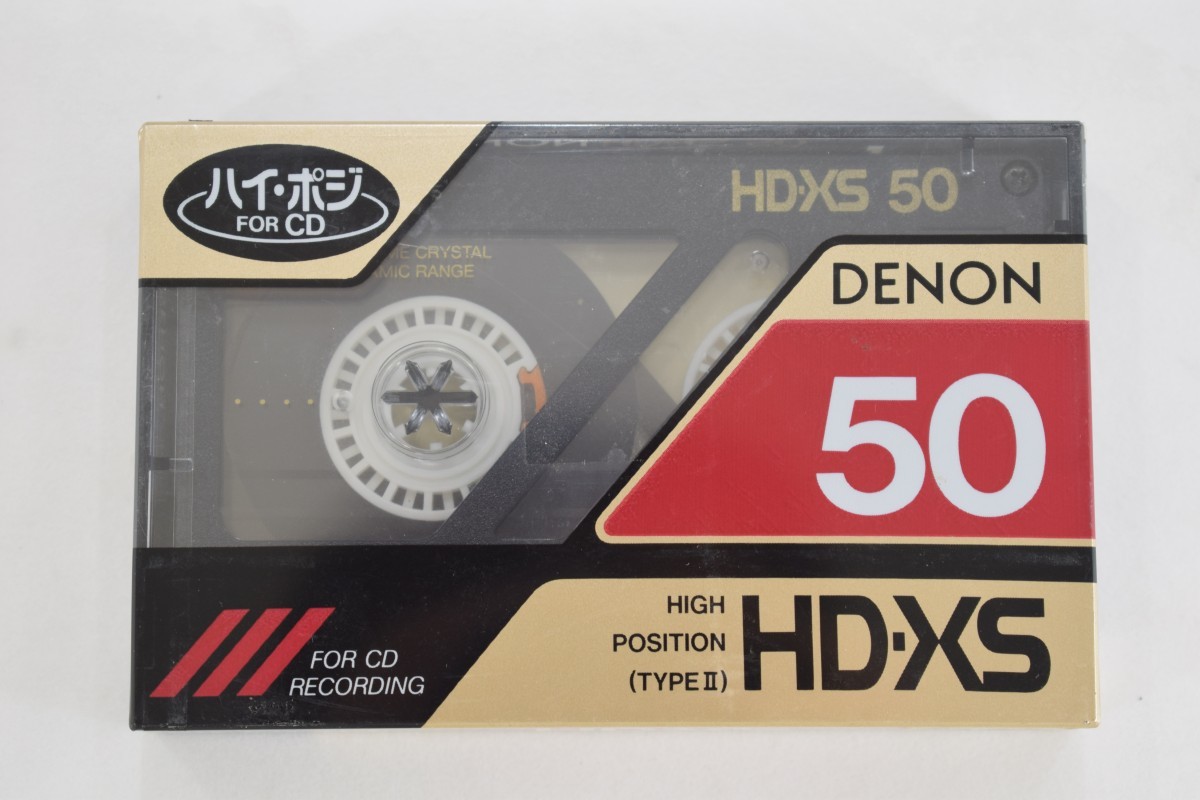 未開封 カセットテープ DENON デノン HD-XS 50 HD-X 42 ハイポジ HIGH TYPEⅡ 5点セット まとめ 音楽 記録媒体 RK-348M/612_画像2