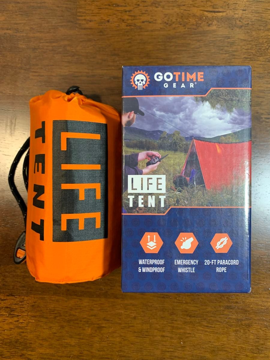 Go time gear LIFE TENT 新品　サバイバルグッズ　低体温対策