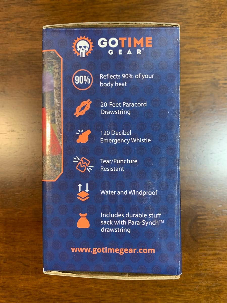 Go time gear LIFE TENT 新品　サバイバルグッズ　低体温対策