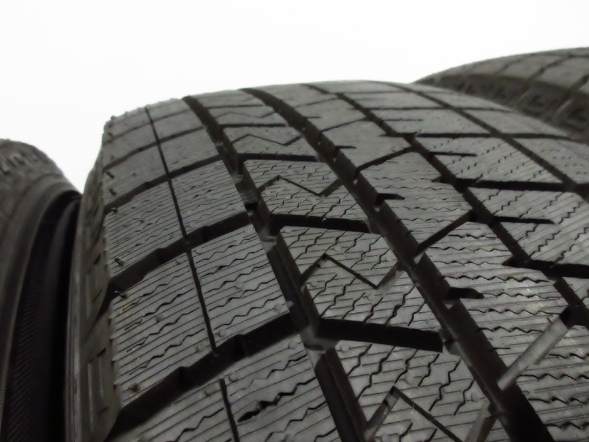 ほぼ新品 Weds VELVA CHARGE 7J+48 PCD114.3-5穴 ダンロップ WM03 225/65R17 WINTER MAXX 2021年後半 スタッドレス CX-5 エクストレイル 等_画像5