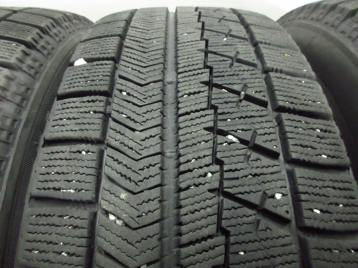 美品 ホットスタッフ G・SPEED 6J+43 PCD100-5穴 ブリヂストン VRX 195/65R15 BLIZZAK 2019年 スタッドレス プリウス アリオン オーパ 等_画像8