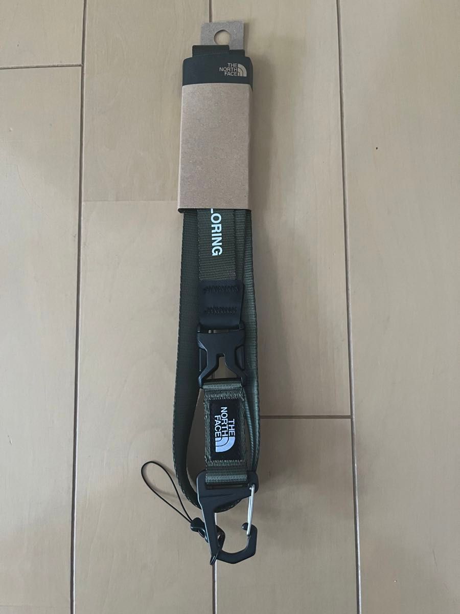 ノースフェイス 直営店購入 TNF Lanyard NT ニュートープ NN32120 ネックストラップ ランヤード 新品正規品