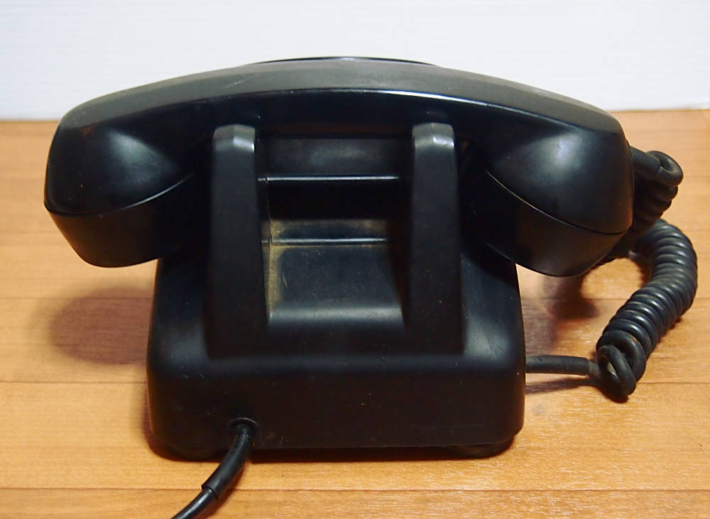  быстрое решение 1999 иен б/у чёрный телефон B dial тип NTK 600-A2 телефонный аппарат Showa Retro античный интерьер retro бытовая техника 