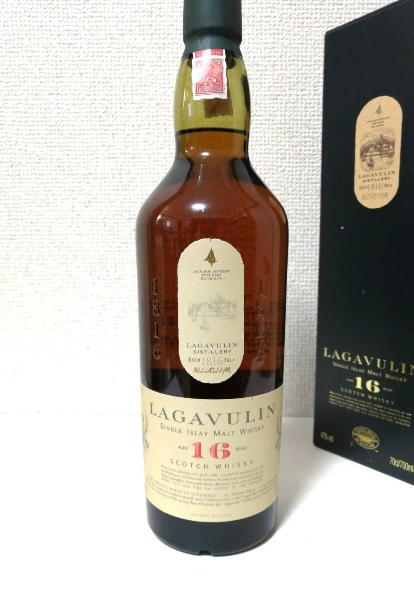 LAGAVULIN ラガヴーリン16年 旧ボトル 700ml 43度 未開封 箱付き の画像2