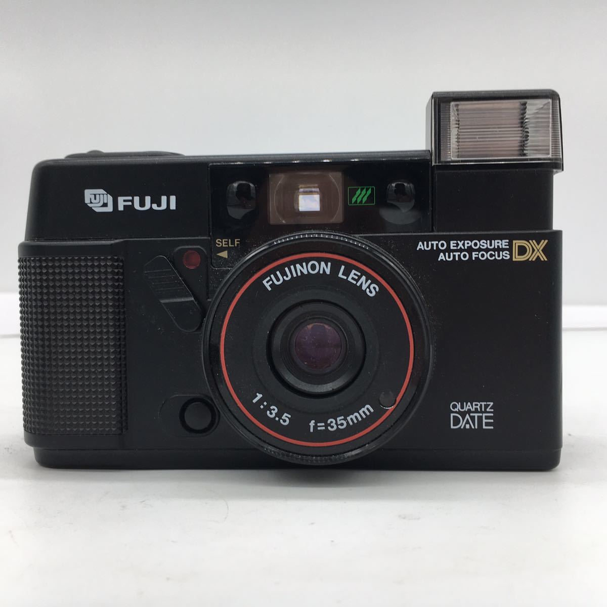 富士フィルム FUJIFILM AUTO-8 DATE 1:3.5 f=35mm コンパクト フィルム カメラ 通電・シャッター・フラッシュ動作確認済 現状品の画像10