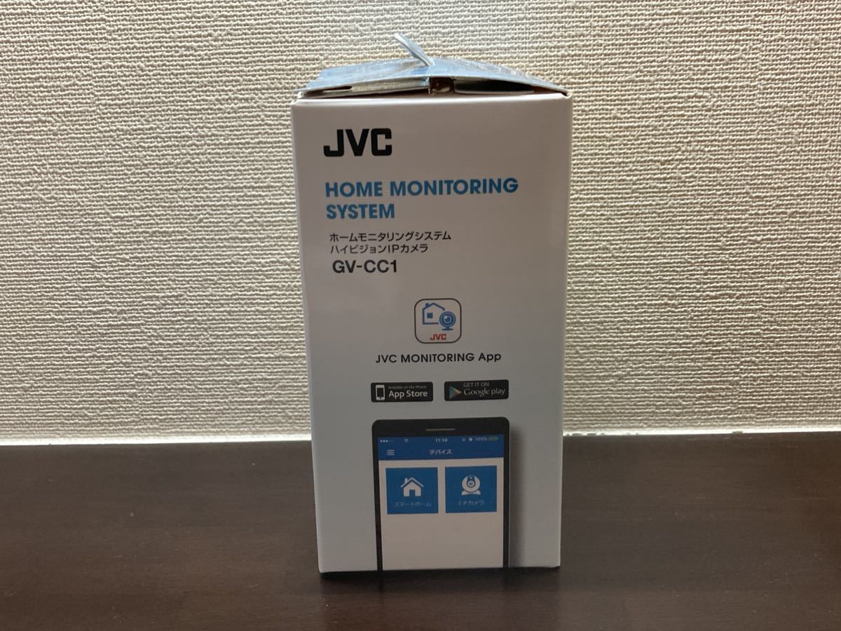 【ジャンク？】JVC ケンウッド ホームモニタリングシステム ハイビジョンIPカメラ GV-CC1 監視カメラ